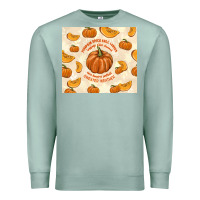 Seafoam pumpkin spice fall leaves Premium Sweatshirt - TumblerDesignByShophia