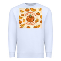White pumpkin spice fall leaves Premium Sweatshirt - TumblerDesignByShophia