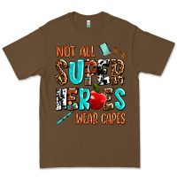 Cacao not all super heroes wear capes Premium Tee - AdoDesignShop