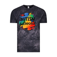 Cloud Black autism advocate Vintage Tee - MaliasSmallBusiness