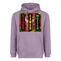 Lavender black lives matter juneteenth Heavyweight Hoodie - TumblerDesignByShophia