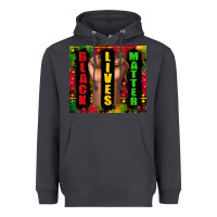 Smoke black lives matter juneteenth Heavyweight Hoodie - TumblerDesignByShophia