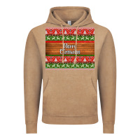Vintage Coffee merry christmas knitted reindeer pattern Vintage Hoodie - Jasminsmagicworld
