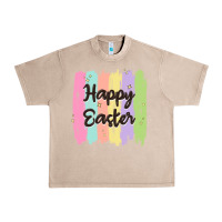 French Oak happy easter Urban Heavy Tee - MaliasSmallBusiness