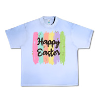 Grape Ice happy easter Urban Heavy Tee - MaliasSmallBusiness