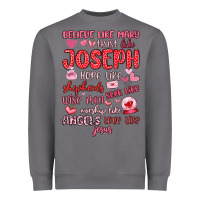 Storm believe like mary trust like joseph valentine s da Heavyweight Sweatshirt - MaliasSmallBusiness