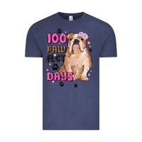 Vintage Denim 100 days of school Vintage Tee - MaliasSmallBusiness