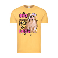 Vintage Mustard 100 days of school Vintage Tee - MaliasSmallBusiness