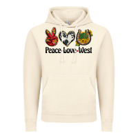 Vintage Artic peace love west Vintage Hoodie - BarkalooDesign