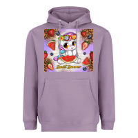 Lavender sweet summer cute unicorn Heavyweight Hoodie - TumblerDesignByShophia