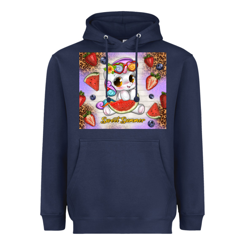 Sweet Summer Cute Unicorn Heavyweight Hoodie by TumblerDesignByShophia | Teevron