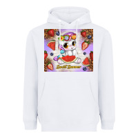 White sweet summer cute unicorn Heavyweight Hoodie - TumblerDesignByShophia
