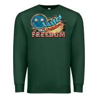 Sports Green Tastes like freedom 4th of july Premium Sweatshirt - HowdyJamesFarm