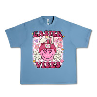 Pebble Blue Easter vibes Urban Heavy Tee - MaliasSmallBusiness