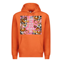 Carrot life is what you bake it with cowhide Premium Hoodie - TumblerDesignByShophia