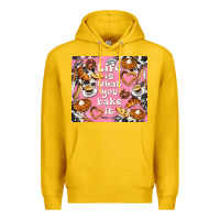 Lemon life is what you bake it with cowhide Premium Hoodie - TumblerDesignByShophia
