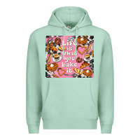 Seafoam life is what you bake it with cowhide Premium Hoodie - TumblerDesignByShophia
