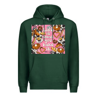 Sports Green life is what you bake it with cowhide Premium Hoodie - TumblerDesignByShophia