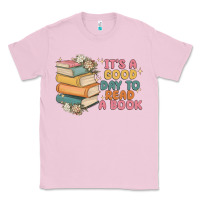 Bubblegum Pink it's a good day to read a book Classic Tee - MaliasSmallBusiness