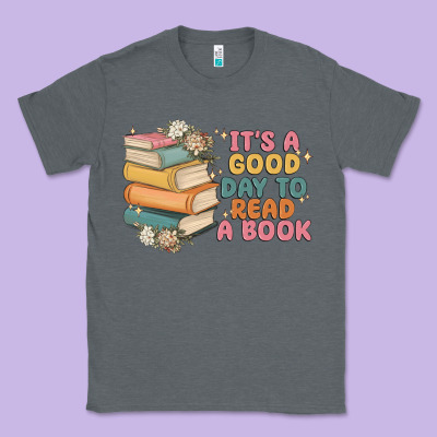 It's A Good Day To Read A Book Classic Tee Designed By Maliassmallbusiness