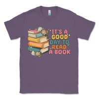 Lavender it's a good day to read a book Classic Tee - MaliasSmallBusiness