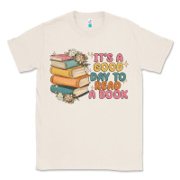 Natural it's a good day to read a book Classic Tee - MaliasSmallBusiness