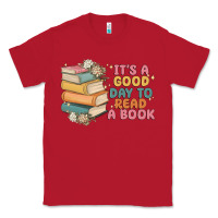 Red it's a good day to read a book Classic Tee - MaliasSmallBusiness