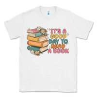White it's a good day to read a book Classic Tee - MaliasSmallBusiness