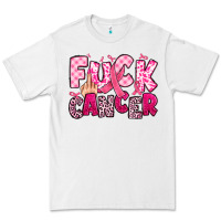 White fuck cancer Premium Tee - JahusDesignShop