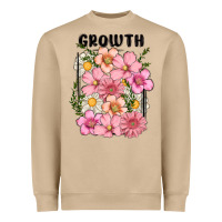 Mushroom growth flower Heavyweight Sweatshirt - MaliasSmallBusiness
