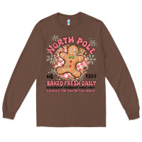 Chestnut north pole baked fresh daily Long Sleeve Tee - MaliasSmallBusiness