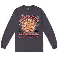 Smoke north pole baked fresh daily Long Sleeve Tee - MaliasSmallBusiness
