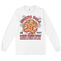 White north pole baked fresh daily Long Sleeve Tee - MaliasSmallBusiness