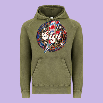 Western Gigi Patriotic Vintage Hoodie Designed By Lillyallendesigns