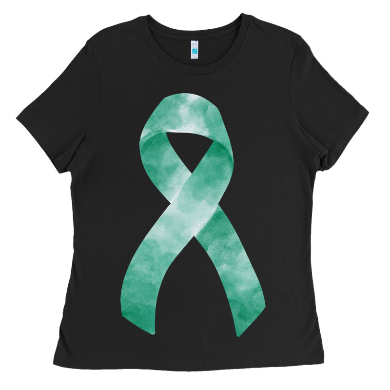 Liver Cancer Ribbon Fa Element Ladies Tee by FaDigitalArtStudio | Teevron