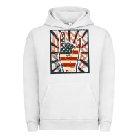 Pigment Lunar Rock Freedom rock hand Urban Hoodie - FaDigitalArtStudio