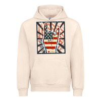 Sandshell Freedom rock hand Urban Hoodie - FaDigitalArtStudio