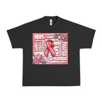 Pigment Black cancer words Urban Heavy Tee - MaliasSmallBusiness