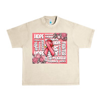 Sandshell cancer words Urban Heavy Tee - MaliasSmallBusiness