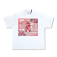 White cancer words Urban Heavy Tee - MaliasSmallBusiness