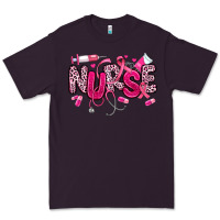 Plum breast cancer nurse Premium Tee - JahusDesignShop