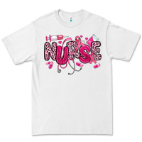 White breast cancer nurse Premium Tee - JahusDesignShop