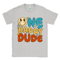 Moon Dust one happy dude Classic Tee - MaliasSmallBusiness