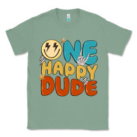 Sage one happy dude Classic Tee - MaliasSmallBusiness