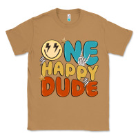 Toasted Coconut one happy dude Classic Tee - MaliasSmallBusiness