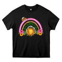 Summer Sun Rainbow Heavy Core Tee | Teevron