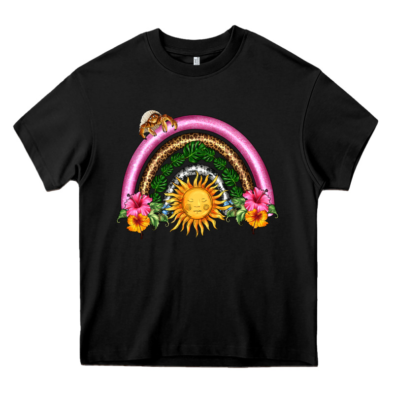 Summer Sun Rainbow Heavy Core Tee by HRA Design Shop | Teevron