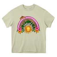 Mossy summer sun rainbow Heavy Core Tee - HRA Design Shop