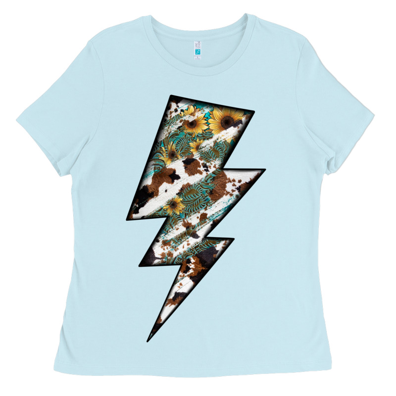 Lightning Bolt Ladies Tee by JahusDesignShop | Teevron
