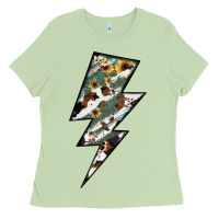 Matcha Lightning Bolt Ladies Tee - JahusDesignShop
